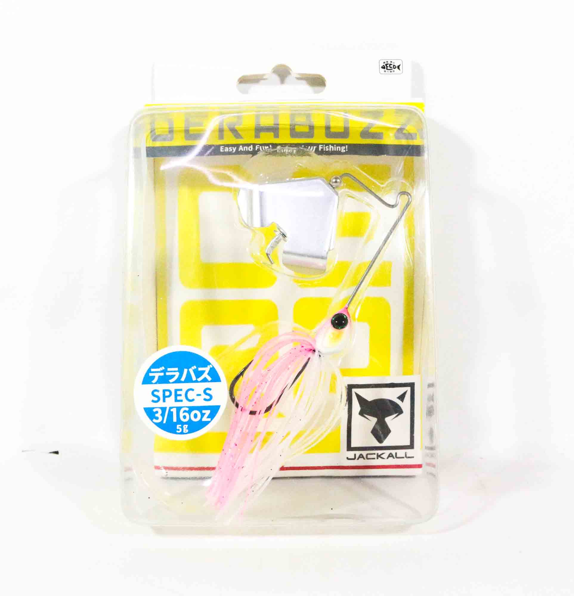 

Jackall Derabuzz Spec-S 3/16 oz Buzz Bait Sinking Lure Sexy Pink Pea (9268)