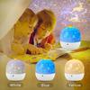 Crown Galaxy Projector 21 In 1 Light Lamp 360-degree Rotating Bedroom Night Happy Birthday Usb Charged Led Projection Atmosphere