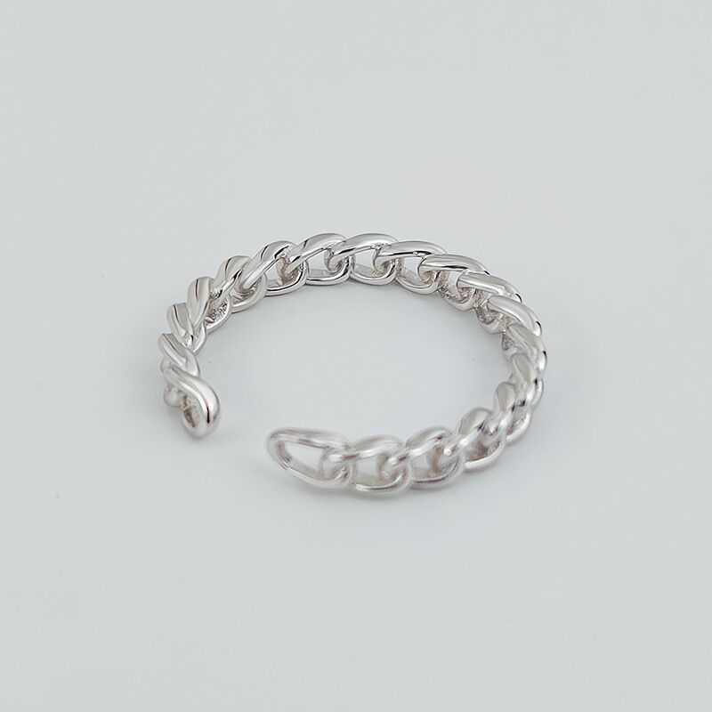 Ring Women's Simple Trend Star Electrocardiogram Love Ring Fashion Irregular Temperament Ins Accessories