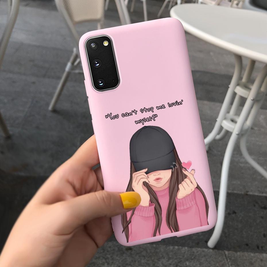 For Samsung Galaxy S20 5G S20+ Case Cover Fashion Soft Silicone Macaroon Phone Cases For Samsung S20 FE S 20 Plus S20Plus Funda