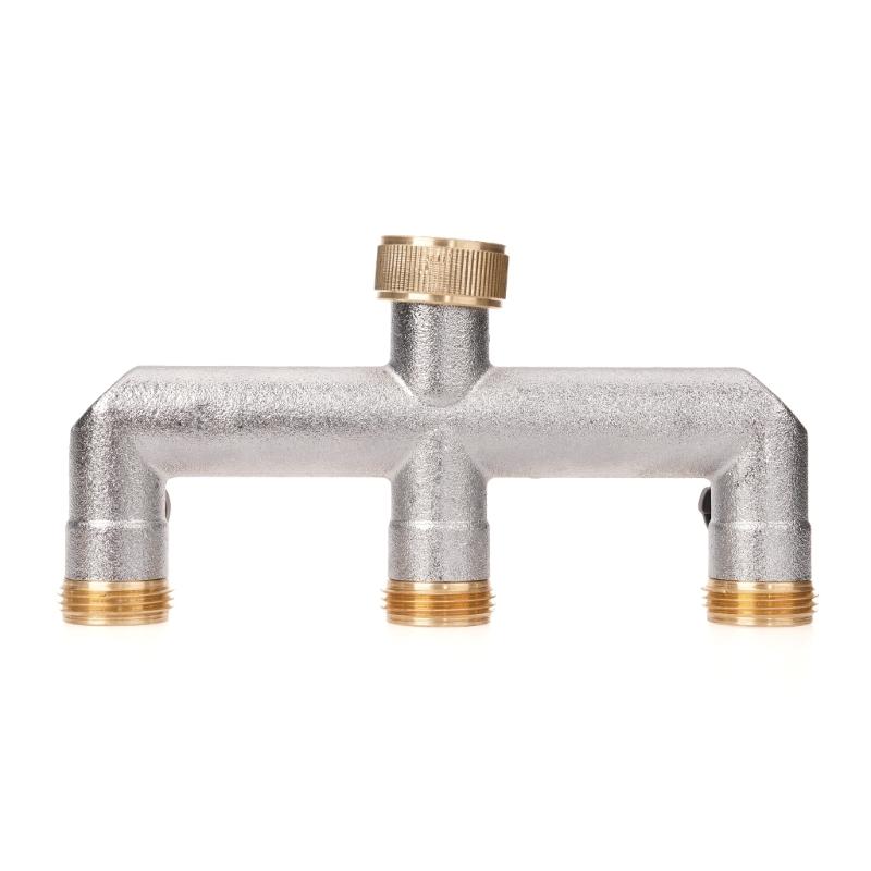 Verbesserungen 3-Wege-Hahnadapter Praktische 3-Wege-Wasserverteilung Einfach zu bedienender 3-Wege-Wasseradapter Flexibler Wasseradapter