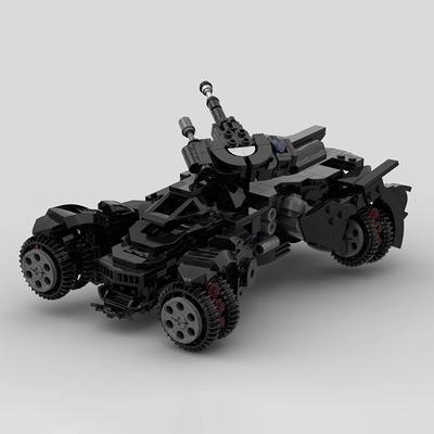 Building Block Compatible 80424 Arkham Knight Batmobile, Model Assembled Batman Toy