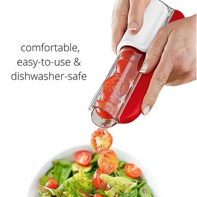 Multifunctional Cherry Tomato Chip Slicer Grape Cutter Vegetable Fruit Zip Slicer Knife Chopper Kitchen Tools Cocina Accesories