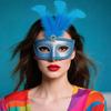Maskerade Maske Venezianische Halloween Kostümmaske Mardi Gras Maske Cosplay Party Kostüm Requisiten Tanz Hochzeitsfeier Maske