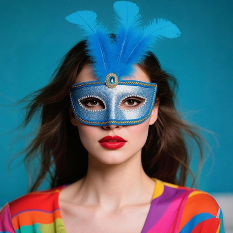 Maskerade Maske Venezianische Halloween Kostümmaske Mardi Gras Maske Cosplay Party Kostüm Requisiten Tanz Hochzeitsfeier Maske