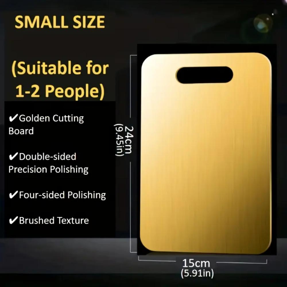 

Кухонная разделочная доска из нержавеющей стали, подходит для нарезки мяса, фруктов и фарша, нескользящая и пригодная для мытья в посудомоечной машине