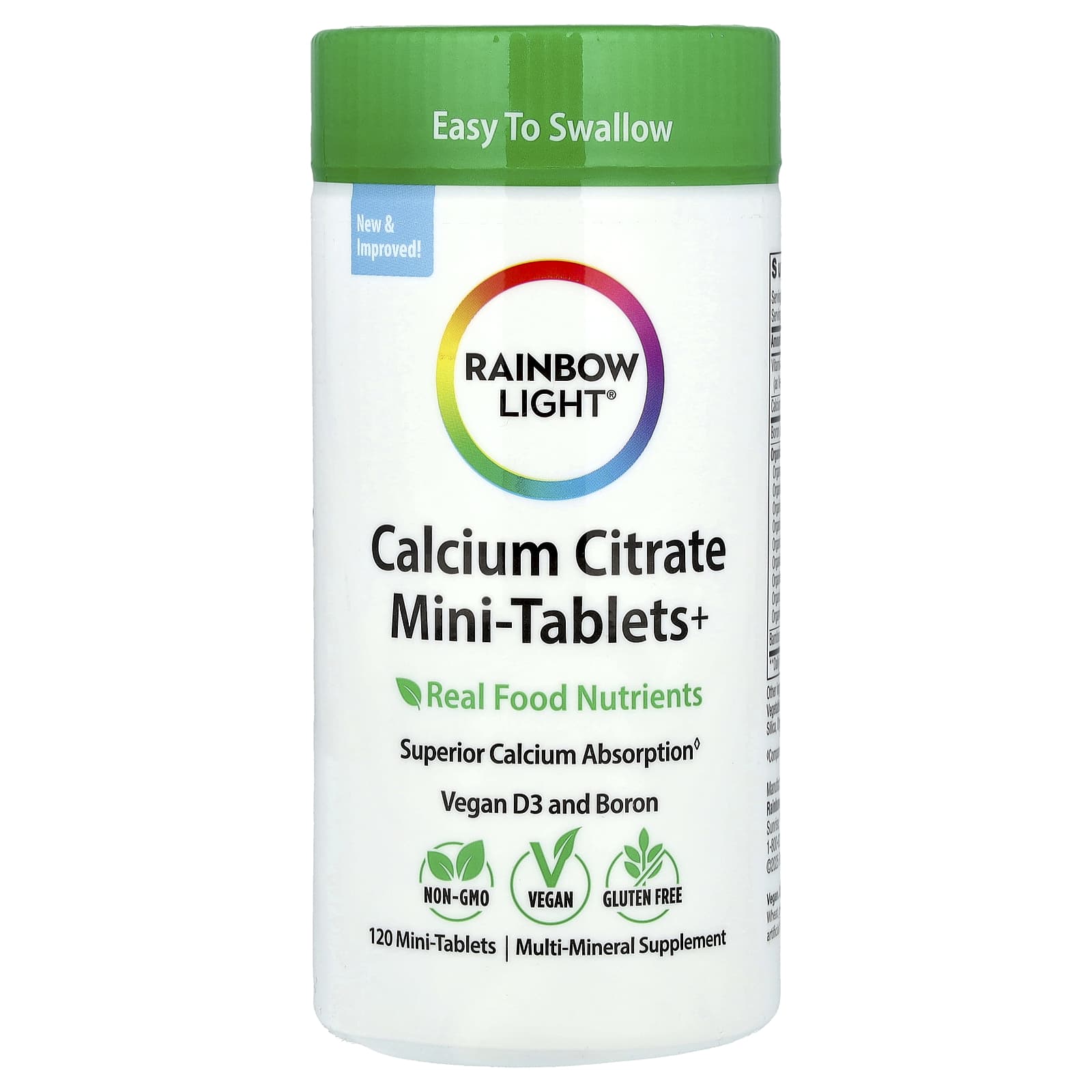 

Calcium Citrate Mini Tablets+, 120 Mini Tablets