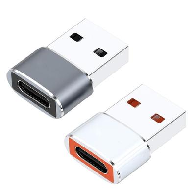 Heavy Duty OTG Enabled USB To Type C Converter Durability Easy Connection Compactly Metal Design For Office Travel Use