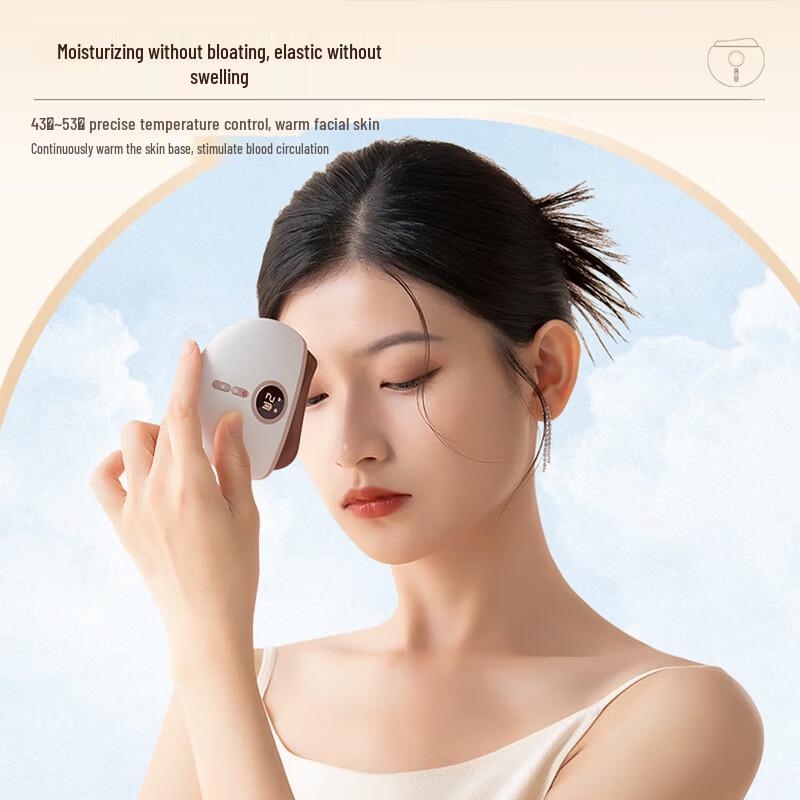 Electric Bian Stone Gua Sha Facial Massager CN Plug (adapter Included)