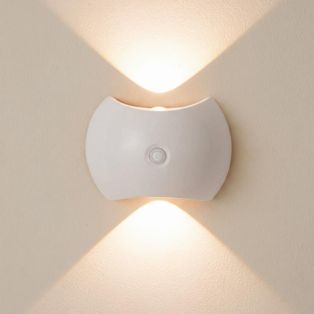 No Drill LED Motion Sensor Wall Light Magnetic Rechargeable Magnetic Rechargeable Night Light Auto On/Off Waterproof