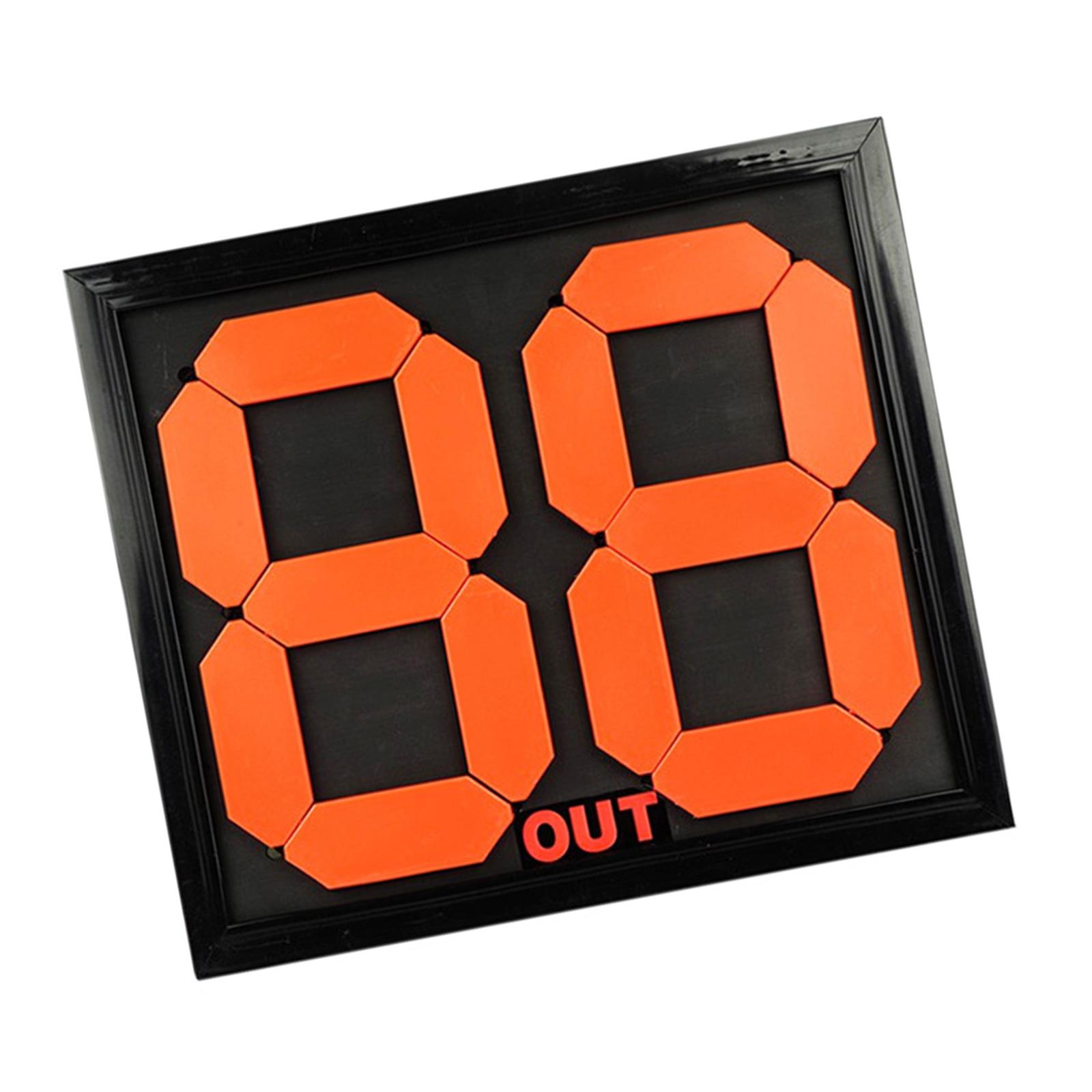 

Футбольная доска для замены футбола с двухсторонним дисплеем, ручная доска для замены, аксессуары для спорта на открытом воздухе, прочная