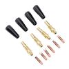 48 Pcs Set Flux Core Gasless Nozzle Kit MIG Welding Gun Accessory KP1939 1 Flux Core Nozzles 0.9mm Tips Gas Diffusers