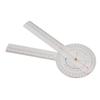 Kleines Gelenk-Goniometer, 360 Grad, klare Skala, Knie, Ellbogen, Finger, Goniometer-Werkzeug, transparent