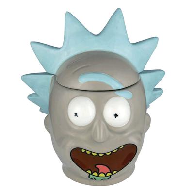 Κούπα Rick and Morty Rick 3D με Καπάκι