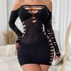 Sexy Underwear Cross-border Tube Top Hip Skirt Net Clothing Dress Bodystocking Lingeie