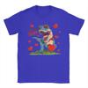 Trex Dino I Steal Hearts TShirt for Unisex  Casual Cotton Tees Crewneck Short Sleeve T Shirt New Arrival Tops