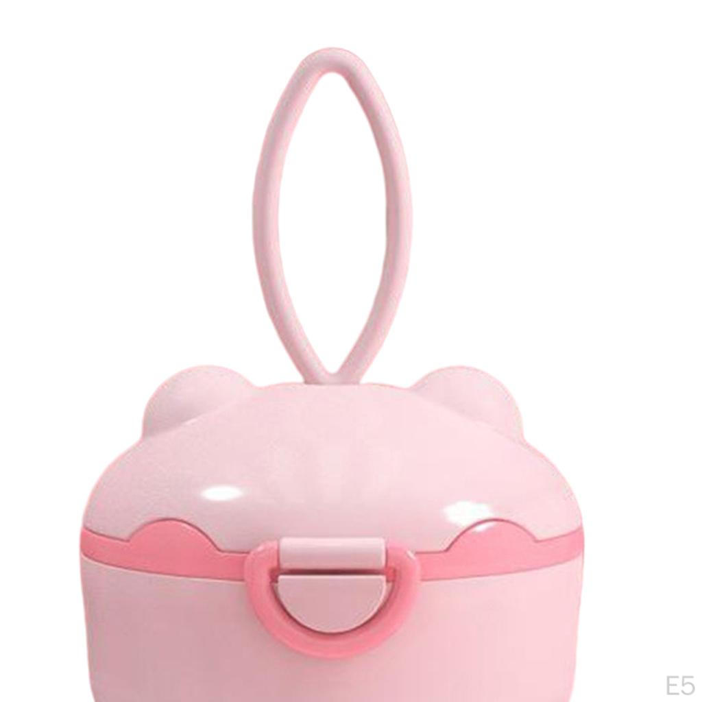 Baby Formula Dispenser Portable Cute Food Storage Box Essential Cereal Infant Toddle Snacks