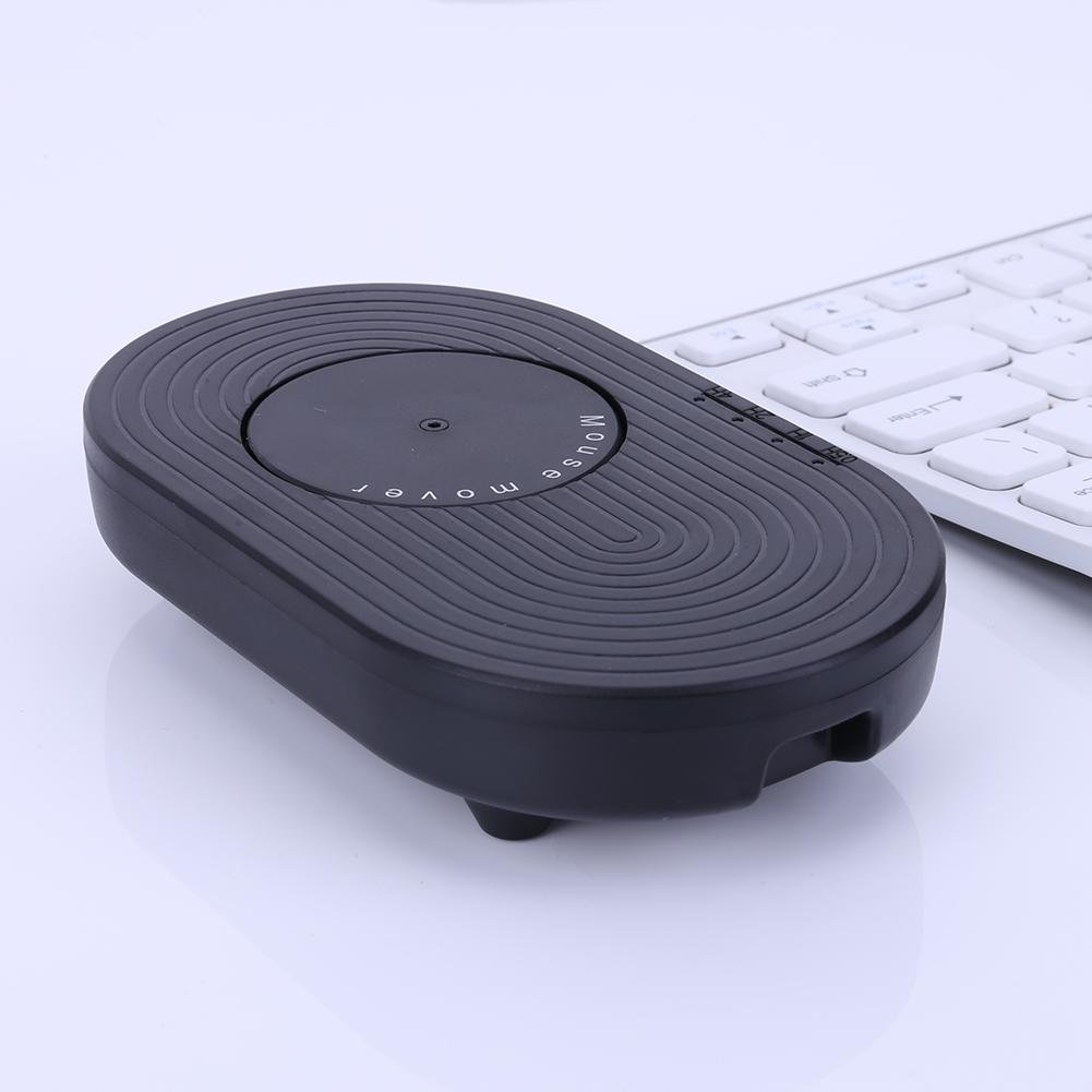 Mouse Jiggler Mouse Mover with Timer/Switch Button Undetectable Moves Mouse Automatically USB C Cable Keep For PC Screen Active