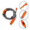 DC 12V Portable Car Shower Set Travel Camping Shower Heads Outdoor Handheld Shower Cleaning Tool
