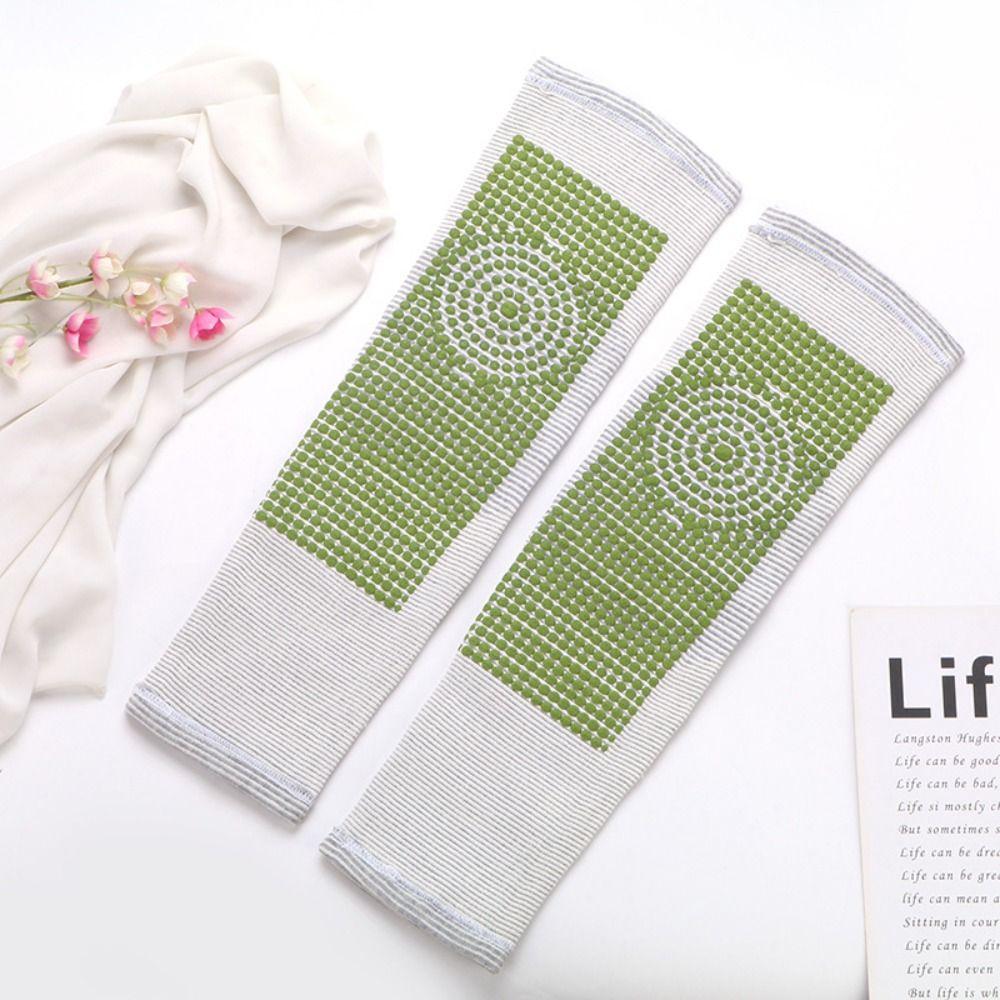 Brace Warm Self Heating Wireless Heated Knee Pads Knee Wrap Tourmaline Knee Support Sports Kneepad grey-single-side