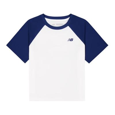 Kids T Shirts Crew Neck Moderate 7EG6S013-NV