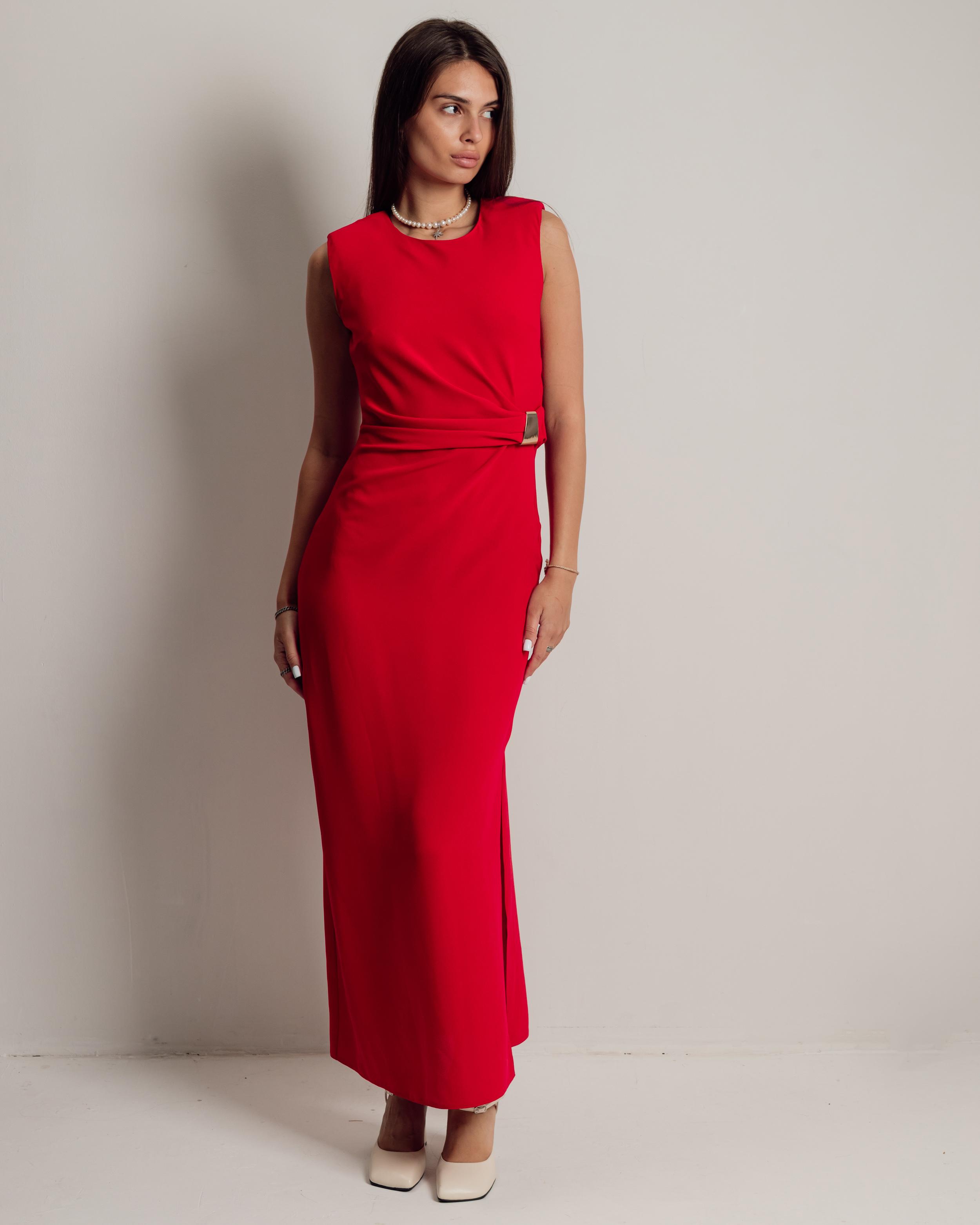 

Long dress for women Phardi 4503 36 red 42 червоний