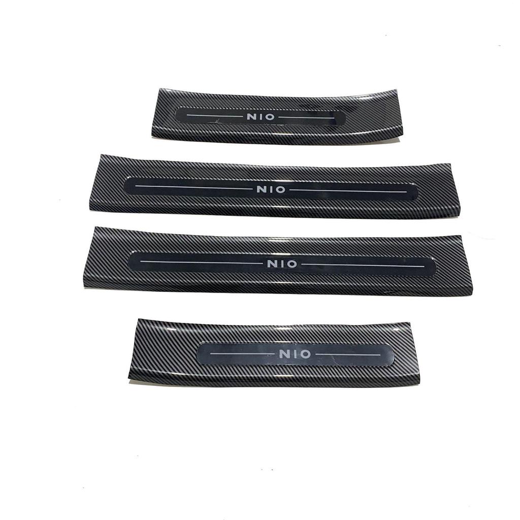 23 NIO ES6 Carbon Fiber Door Sill & Kick Plate Set