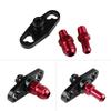 MUGE-1Pcs Car Aluminum Alloy Turbo Fuel Rail Delivery Regulator Adapter with Fittings for Honda /Mitsubishi /Toyota RS-FRG012