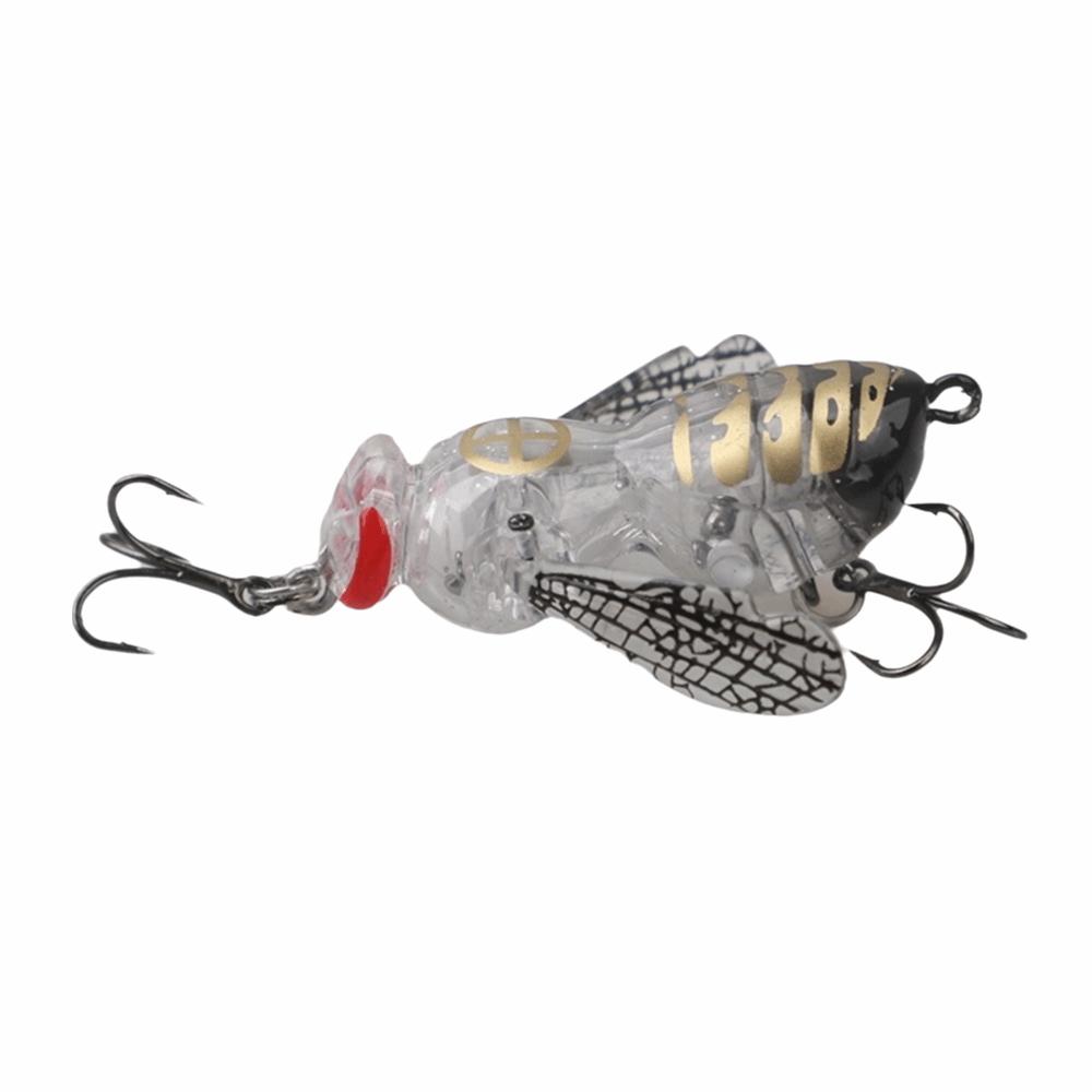 2026 5g Weight Fishing Lures Floating Design Insect Shape Bionic Swimbaits 48mm Size Wobblers Bass Fishing