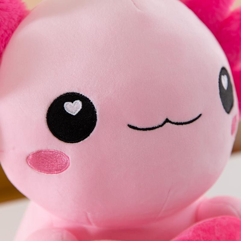 Morbido Peluche Axolotl in 4 Colori Dinosauro Esagonale Peluche Animale Regalo Carino Per Coppie