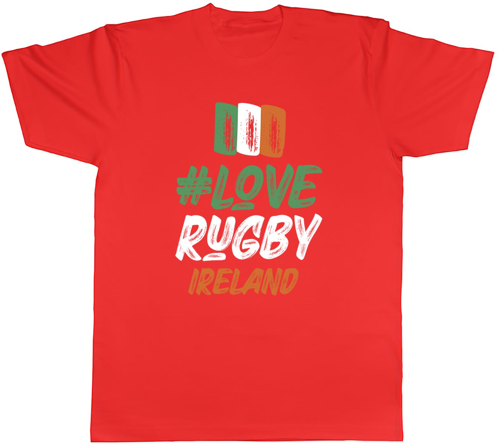 Ireland Rugby Supporter Fan Unisexs TShirt Tee Gift Top S