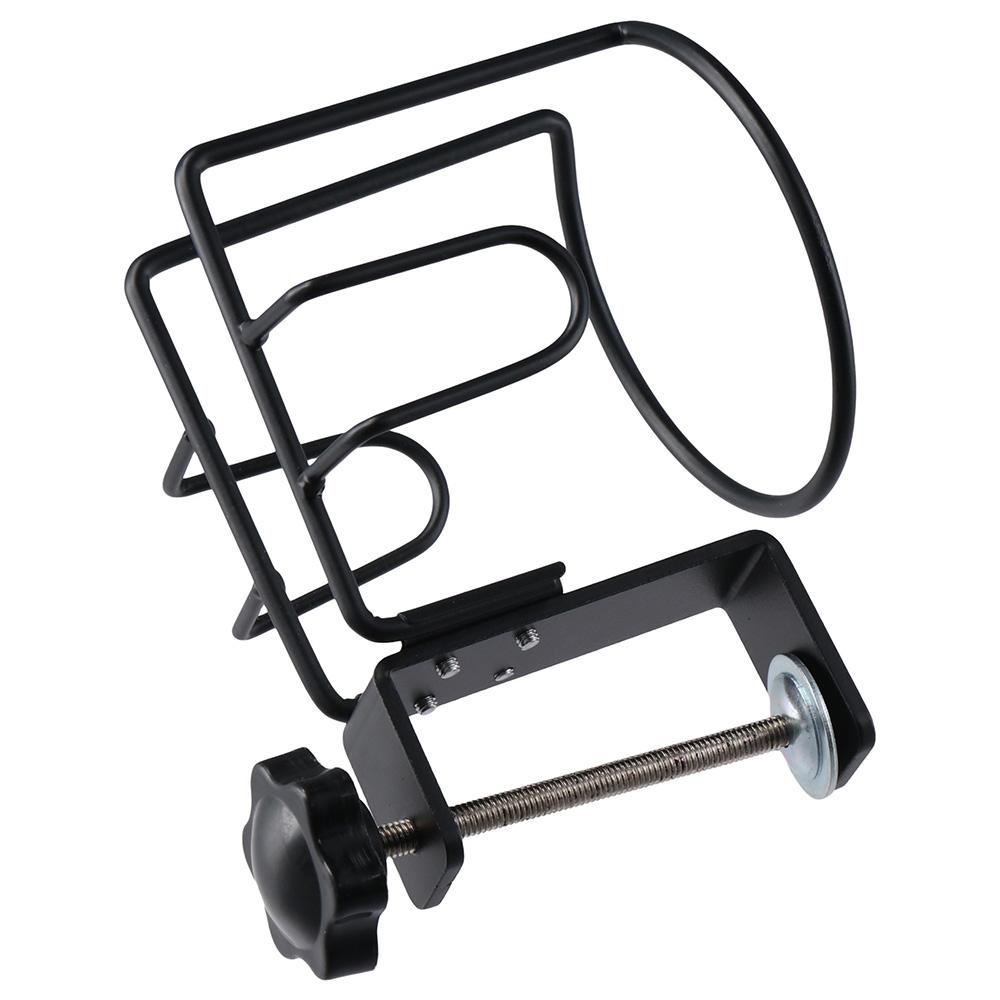 3.58 Inch Cup Holder Metal Clip-on Cup Saucer Compatible Large Tabletop Shelf  Office