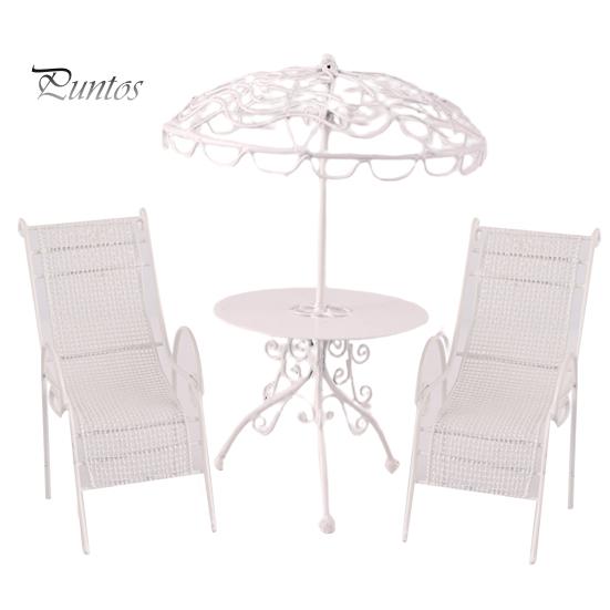 

Мини-стол, стулья, забавная декоративная форма для дисплея, кукольный домик, садовый стол, стул для дома белый