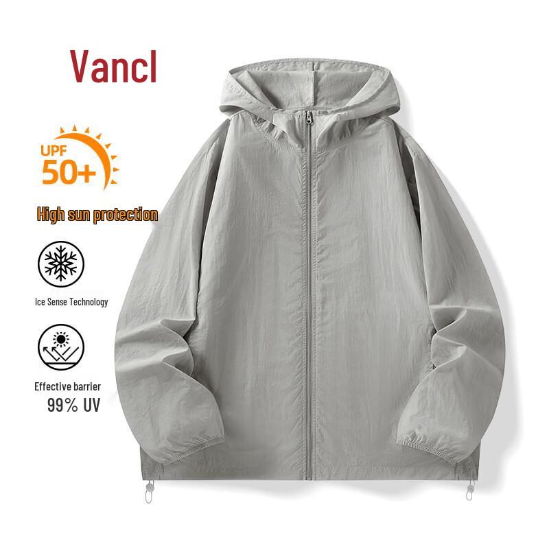 VANCL Men s Hooded UPF50+ Sun Protection Jacket L
