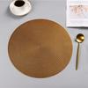Talos 38cm Round PVC Eco-friendly Bowl Dish Placemat Heat Insulated Dinning Table Mat