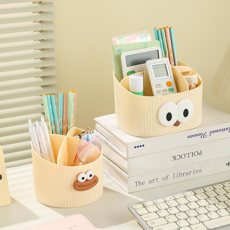 Creative Skincare & Jewelry Organizer with Desktop Storage for Cosmetics & Stationery