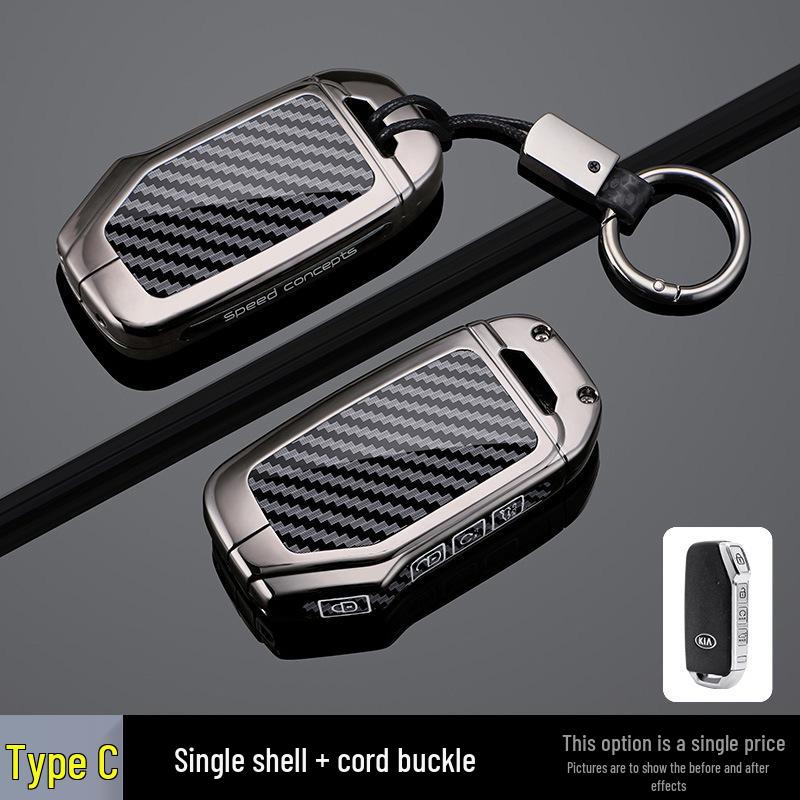 Kia Key Cover for 21 Models: Compatible with Sportage, K5, K3, Seltos, and KX3. Unisex 20-Buckle Design.