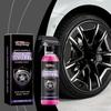 120ml Tire Cleaner Spray  Car Wheel Cleaner For Tires Long-Lasting Wheel Care Products Rim Cleaner Spray For Vehicles Trucks RVs