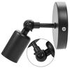 Retro   Wall Sconce Bar Coffee Shop Corridor Lamp Holder with E27 Light Socket(Black)