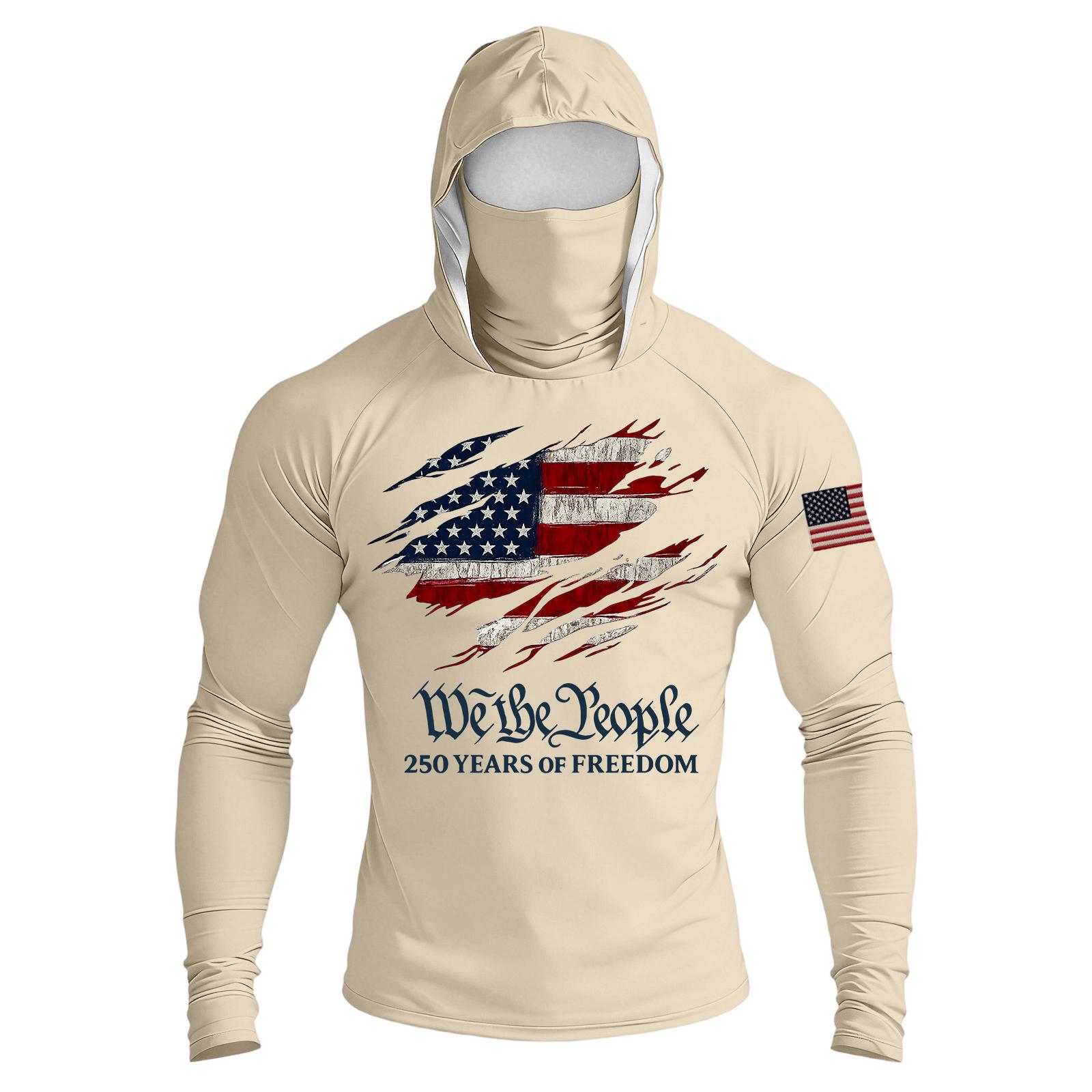 

Men s Casual Raglan Sleeve Hooded Long Sleeve Sun Protection Shirt Lightweight Breathable Outdoor Sports Top with Face Cover S