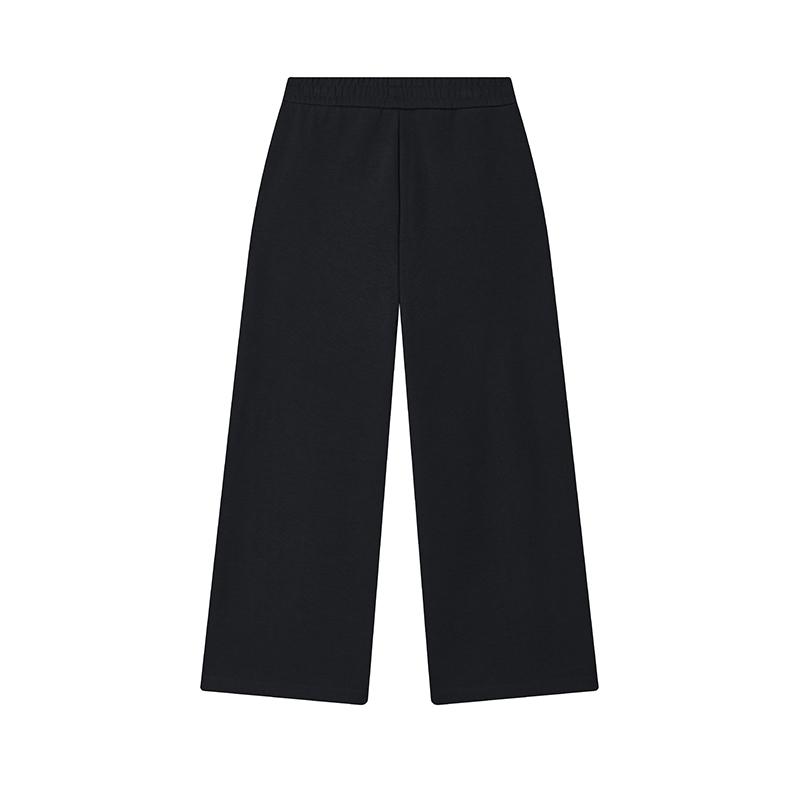 

New FILA ORIGINALE Knitted Sweatpants Solid Color Women s Legend Blue F11W539602F-NV XL