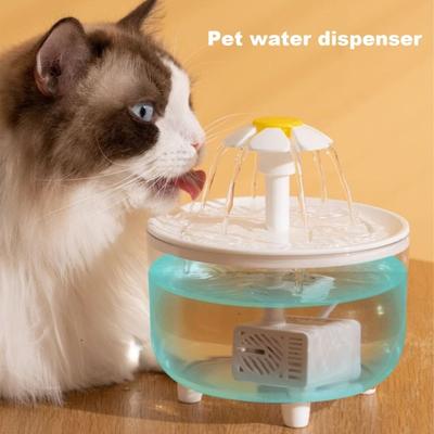 2L Bird Bath Circulating Filter Fountain Cage Birdbath for Indoor Parrots Lovebirds