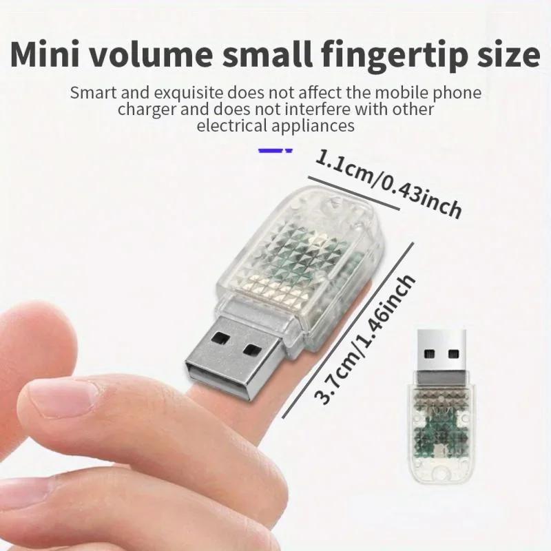 

USB Светодиодная Подсветка Салона Автомобиля - 16 Цветов RGB Управление через Приложение с Синхронизацией Музыки для Интерьера Tesla/Benz/BMW