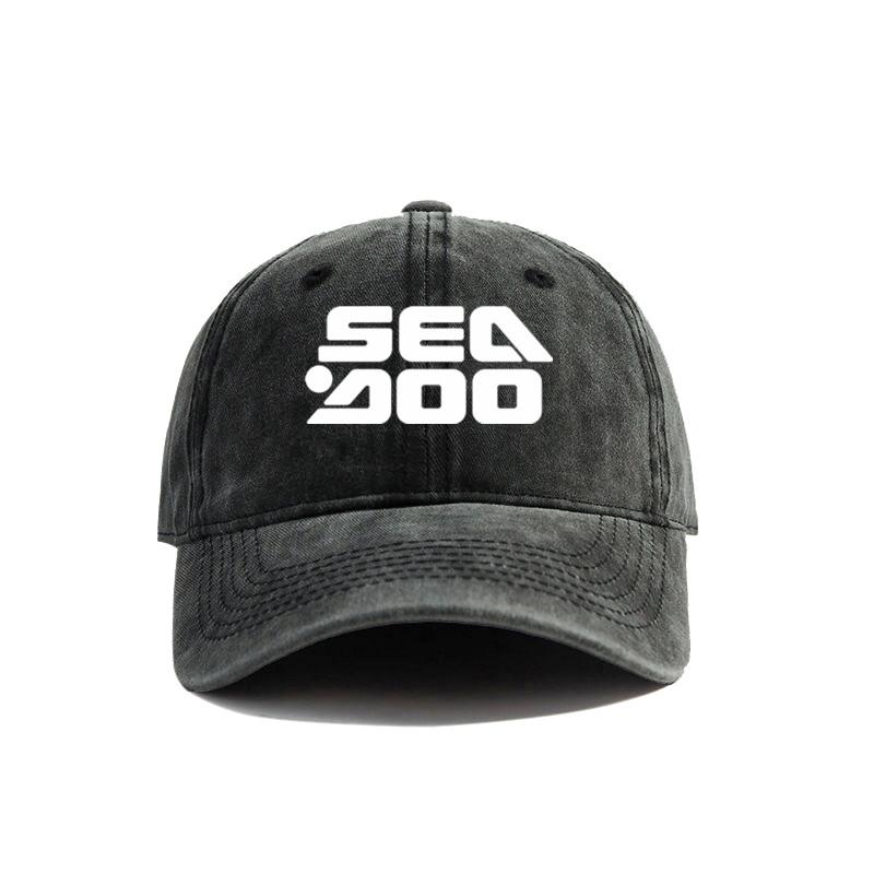 Sea Doo Unisex Cap Distressed Hats Seadoo Baseball Caps Unisex Retro Outdoor Summer Adjustable Hats MZ-139
