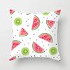 45*45 Fruit Cushion Cover For Wedding Decoration Pillow Case Avocado Orange Strawberry Print Home Decor Party