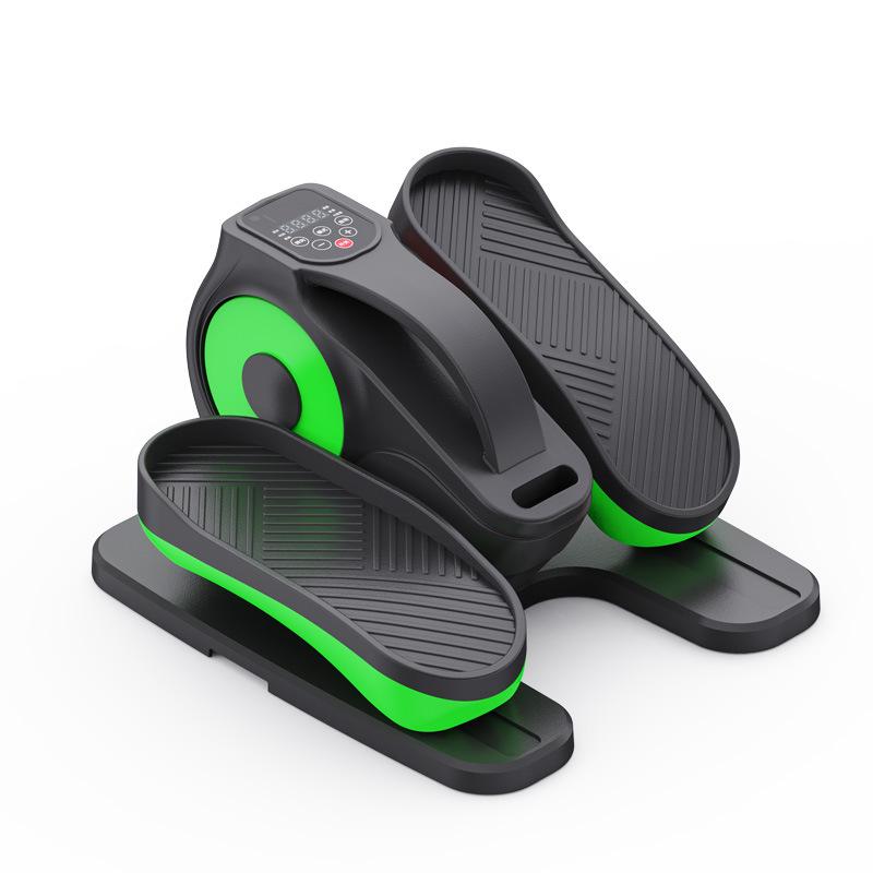 Electric Mini Elliptical Stepper - Remote-Controlled Fitness & Rehabilitation Equipment for Office or Home Workout