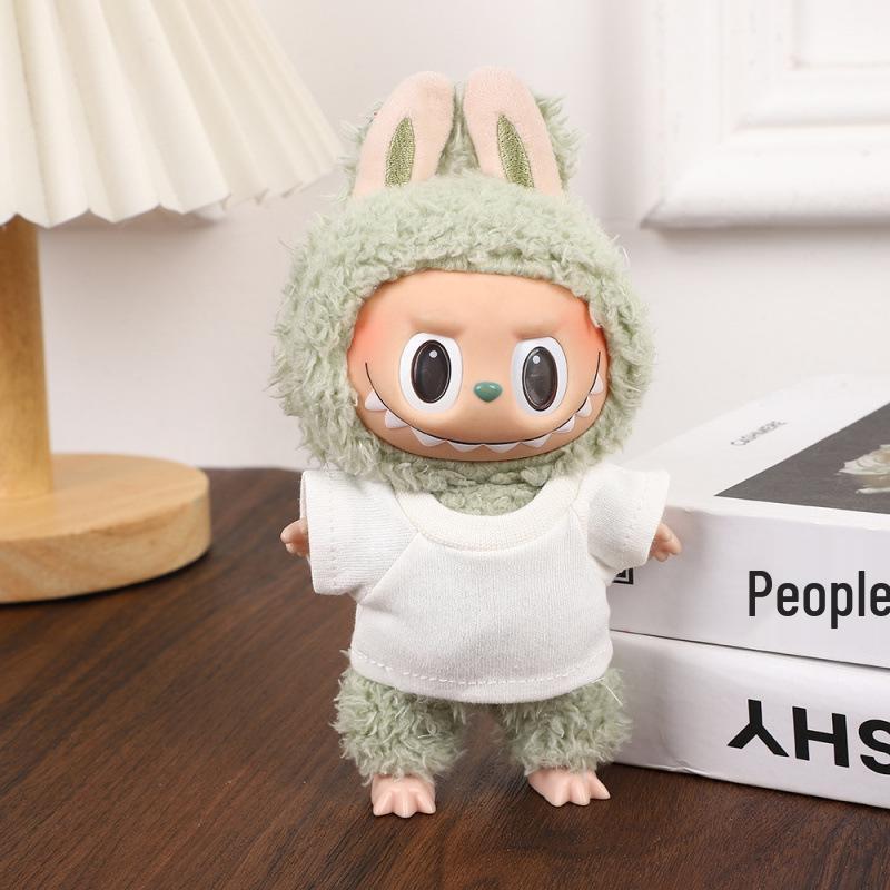 In-Stock Baby T-Shirt & Labubu Doll Accessories - Short Sleeve, Inner Wear, Replacement Clothes