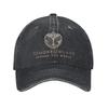 Unisex Women Tomorrowlanded 2025 Printed Hats Fashion Distressed Denim Washed Magical Futuristic Festival  Baseball Cap Adjustable