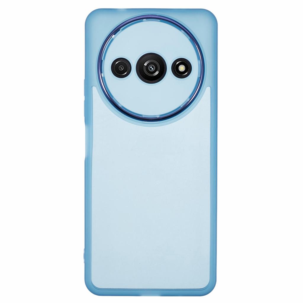 DKSM Series For Xiaomi Poco C61 4G/Redmi A3 4G Case Electroplated Camera Frame TPU Phone Cover