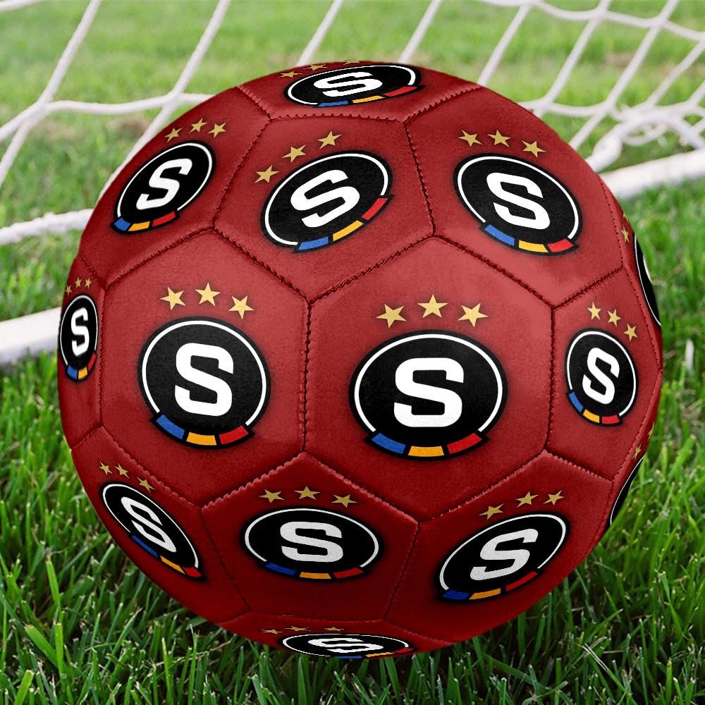Sparta Prague Football Size 5 Soccer Balls, High-Quality, Anti-Slip, Protective Football, a Unique Gift Suitable for Birthdays, Christmas
